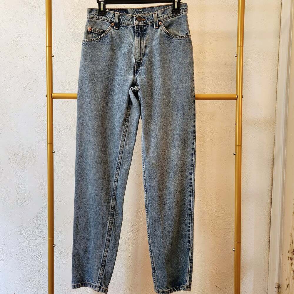 Vintage Levi's 550 Relaxed Fit Tapered Leg Denim Jeans Women's 7 Medium